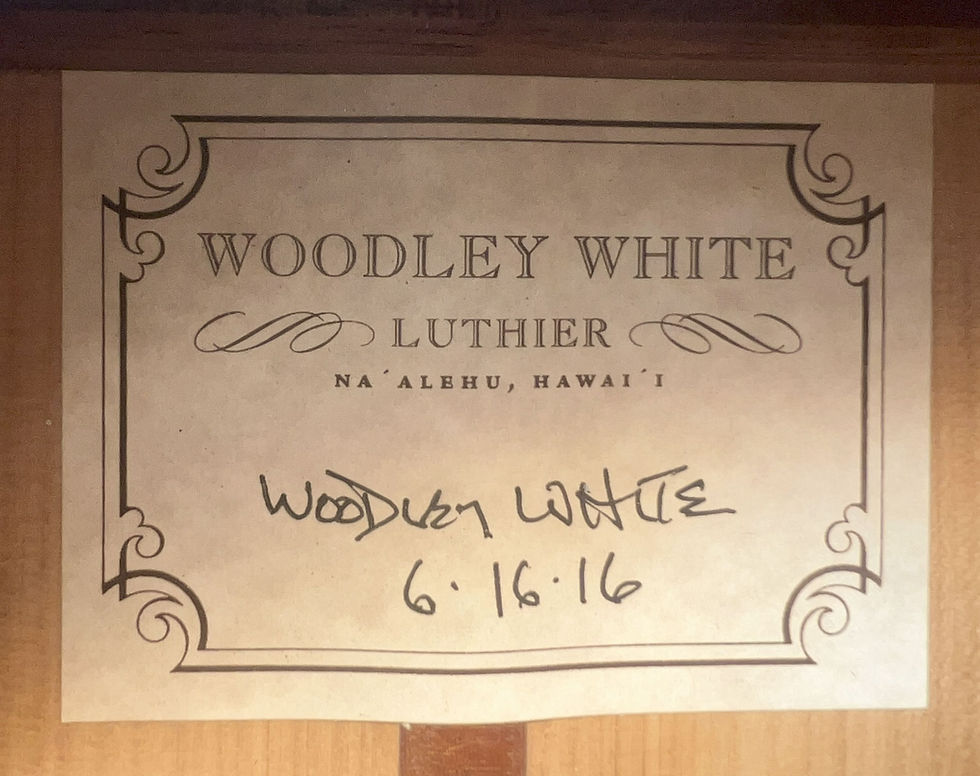 Thumbnail: *Sold* 2016 Woodley White Flamenco
