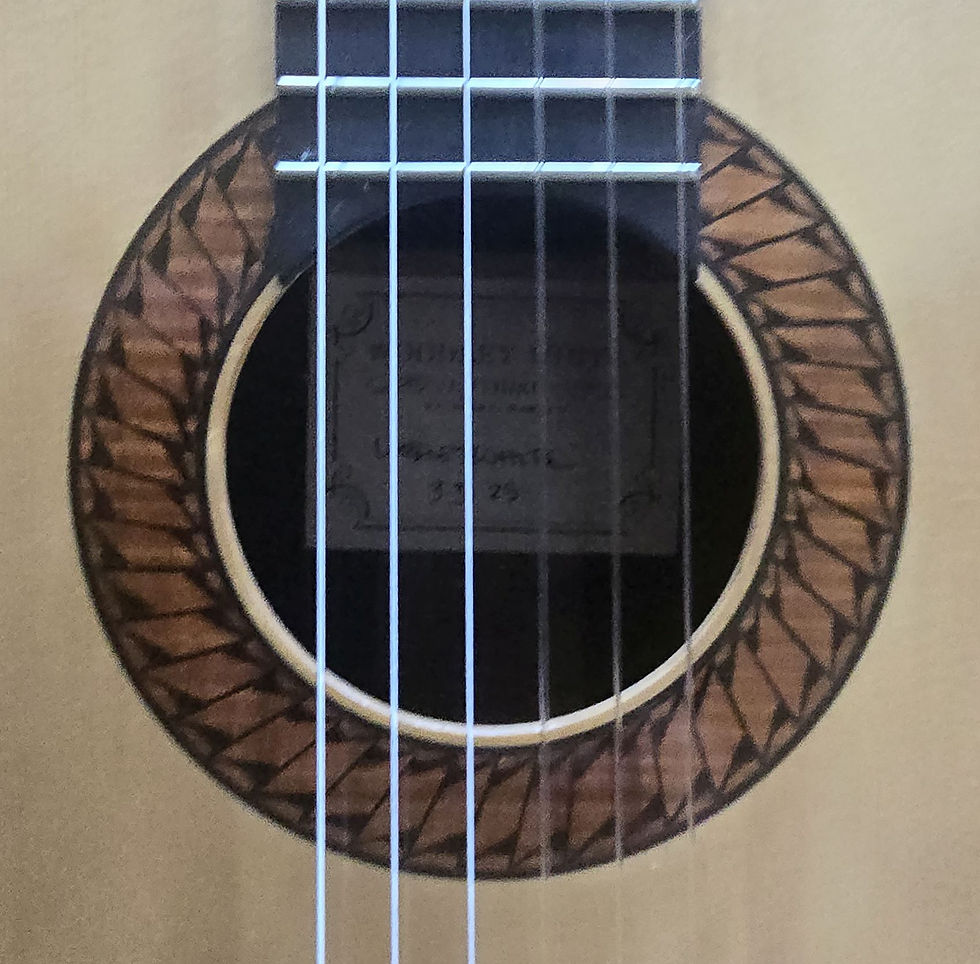 Thumbnail: New Woodley White Grand Concert 630 MM Scale