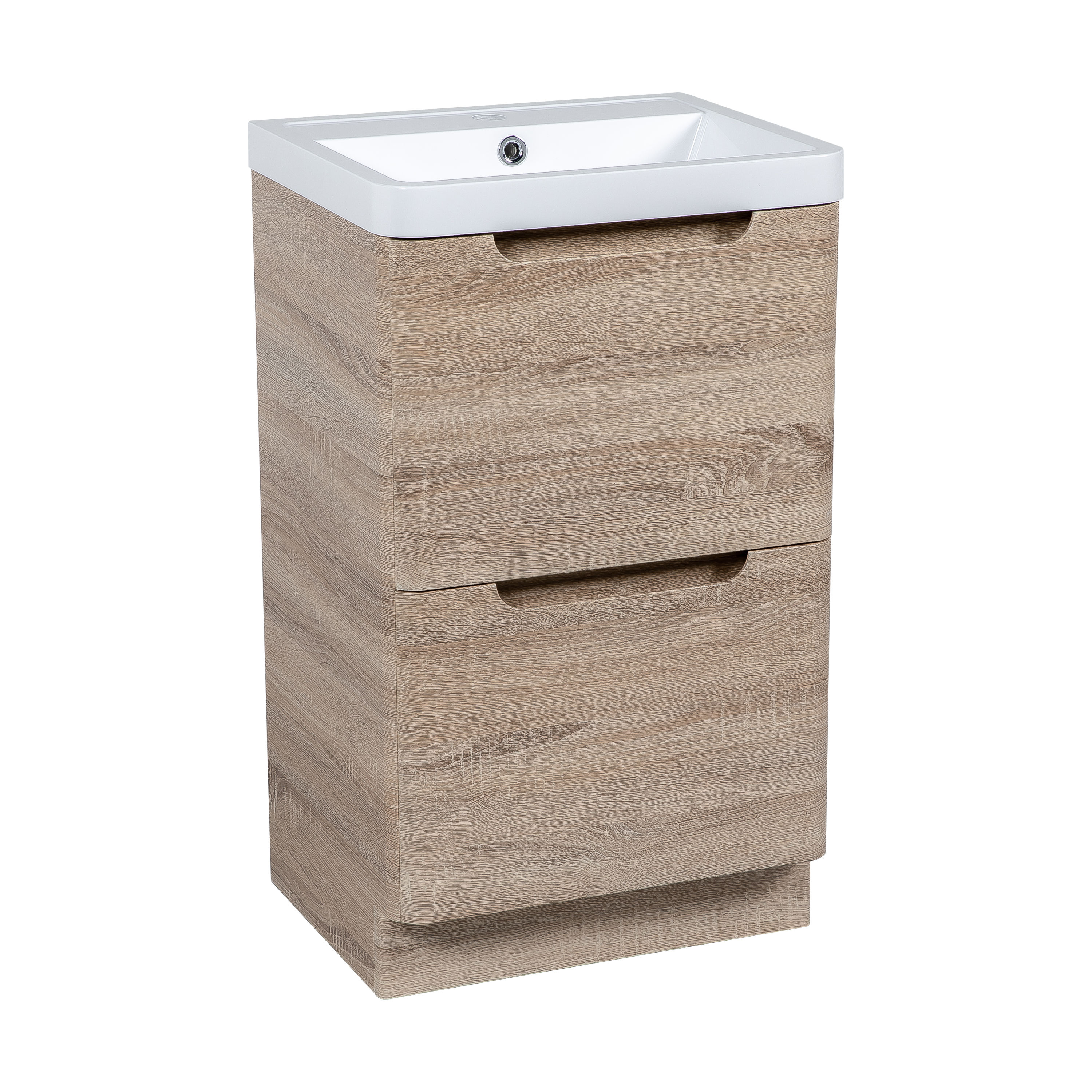 Monza 500mm Vanity Country Oak - Floor Standing