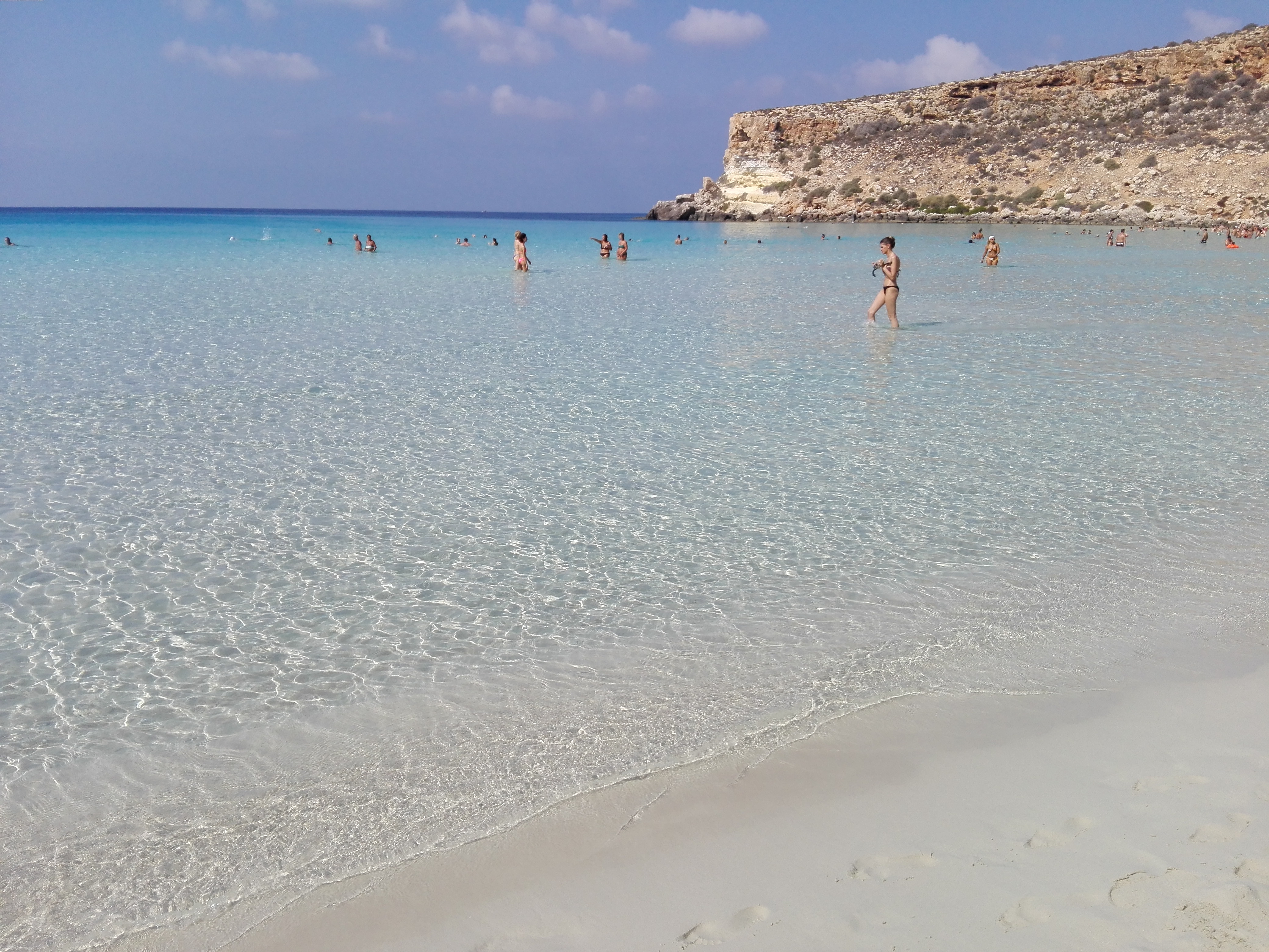 Lampedusamareinfo Isola Dei Conigli Lampedusa