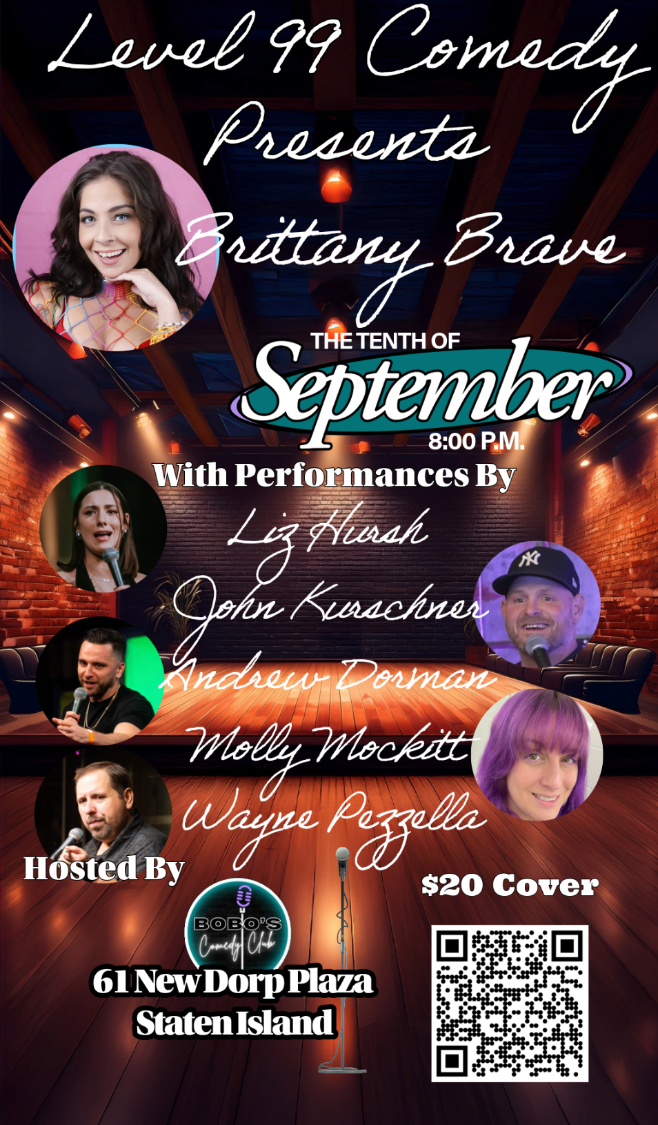 Level 99 Comedy Presents: Brittany Brave