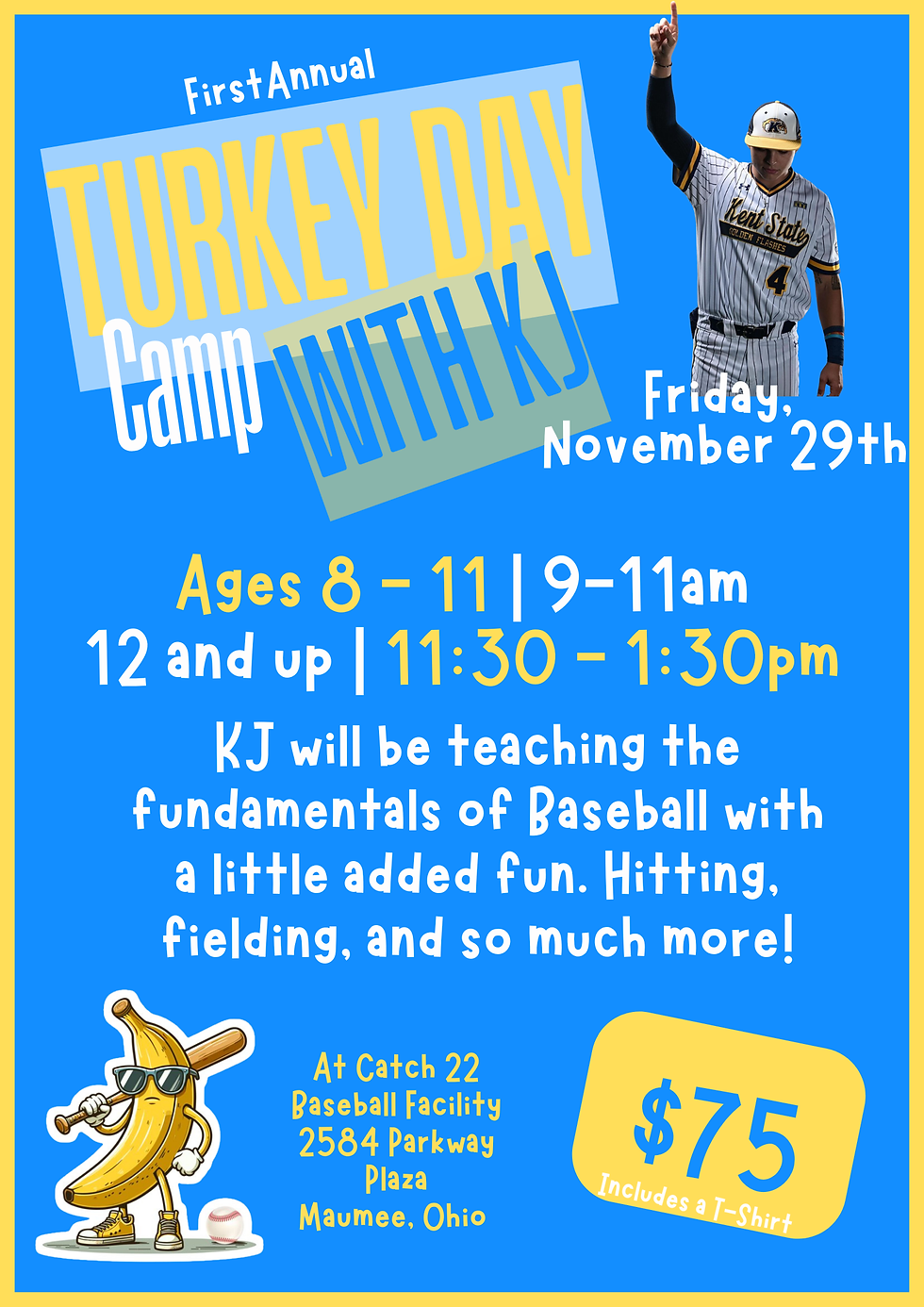 Turkey Day Camp with KJ / Ages 8-11