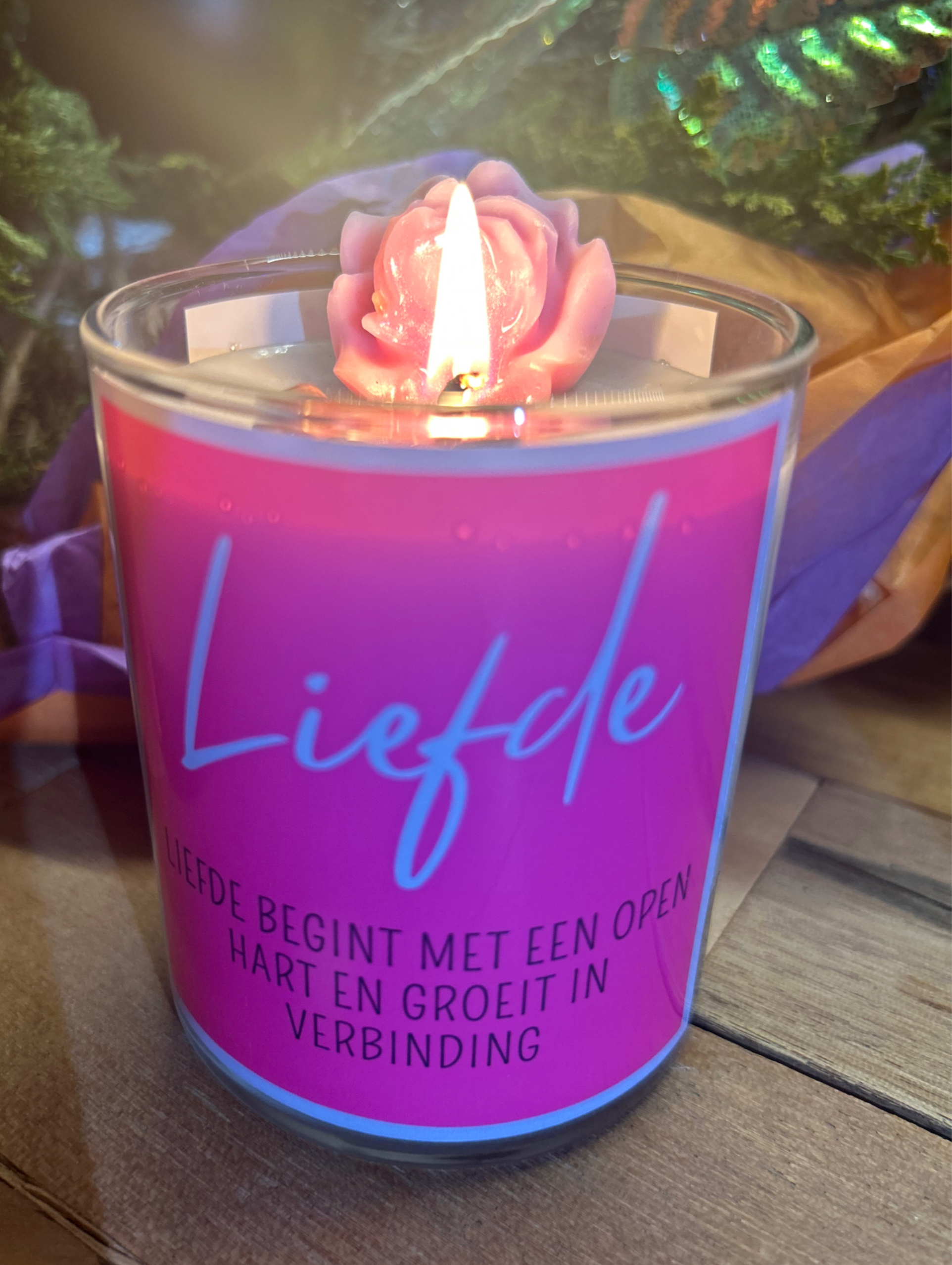 Liefde Kaars – Jouw moment van verbinding & tederheid