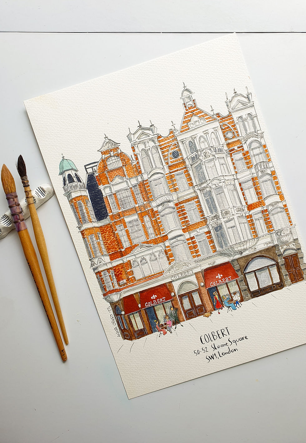 Thumbnail: The Colbert, Sloane Square London- A4 print