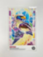 Clear Stickers Sample with Adhesive