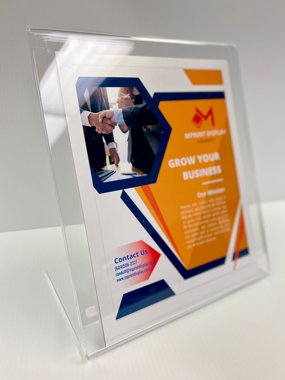 Our latest Acrylic Table Talker from Offices