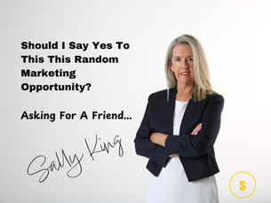 Should I Say Yes To This This Random Law Firm Marketing Opportunity? Asking For A Friend...