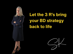 Let the 3 R’s bring your BD strategy back to life.