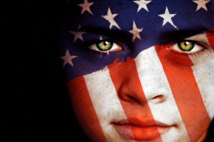 American-Flag-Face-Paint