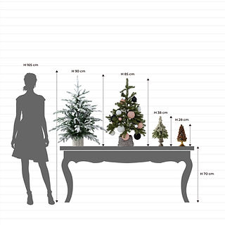 底値❣️複数購入大歓迎❣️クリスマスツリー 雪 フロック テーブルトップ デスクトッ Table Top Tree| Natale 底値❣️複数購入大歓迎❣️クリスマスツリー