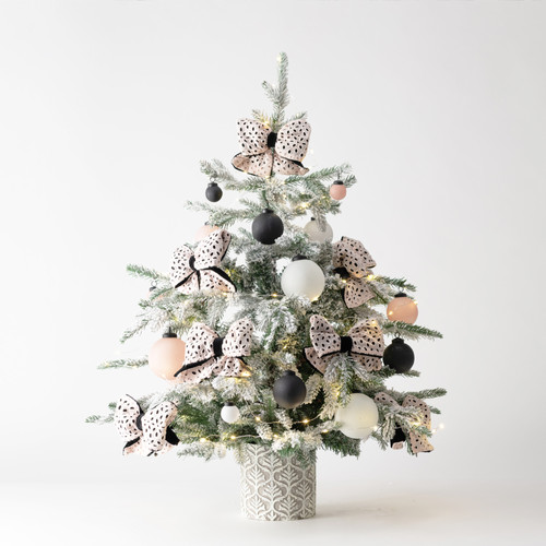 卓上タイプクリスマスツリー]TT Jessica Tree set /Eyelet lace