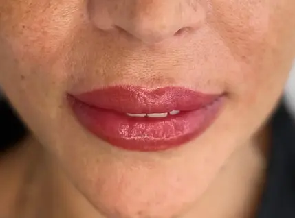 Lip blush results, full lip color and definition