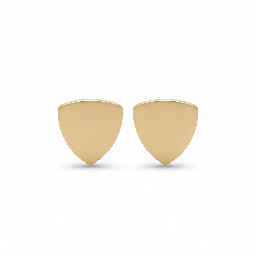 Brinco de pressão plaquinha em metal com tamanho de 2,3 cm.