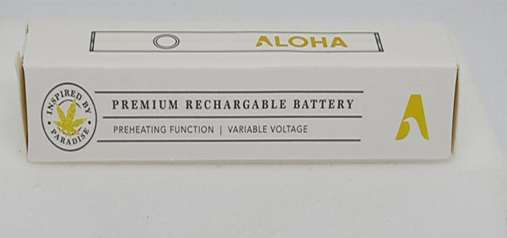 ALOHA Rechargable Battery
