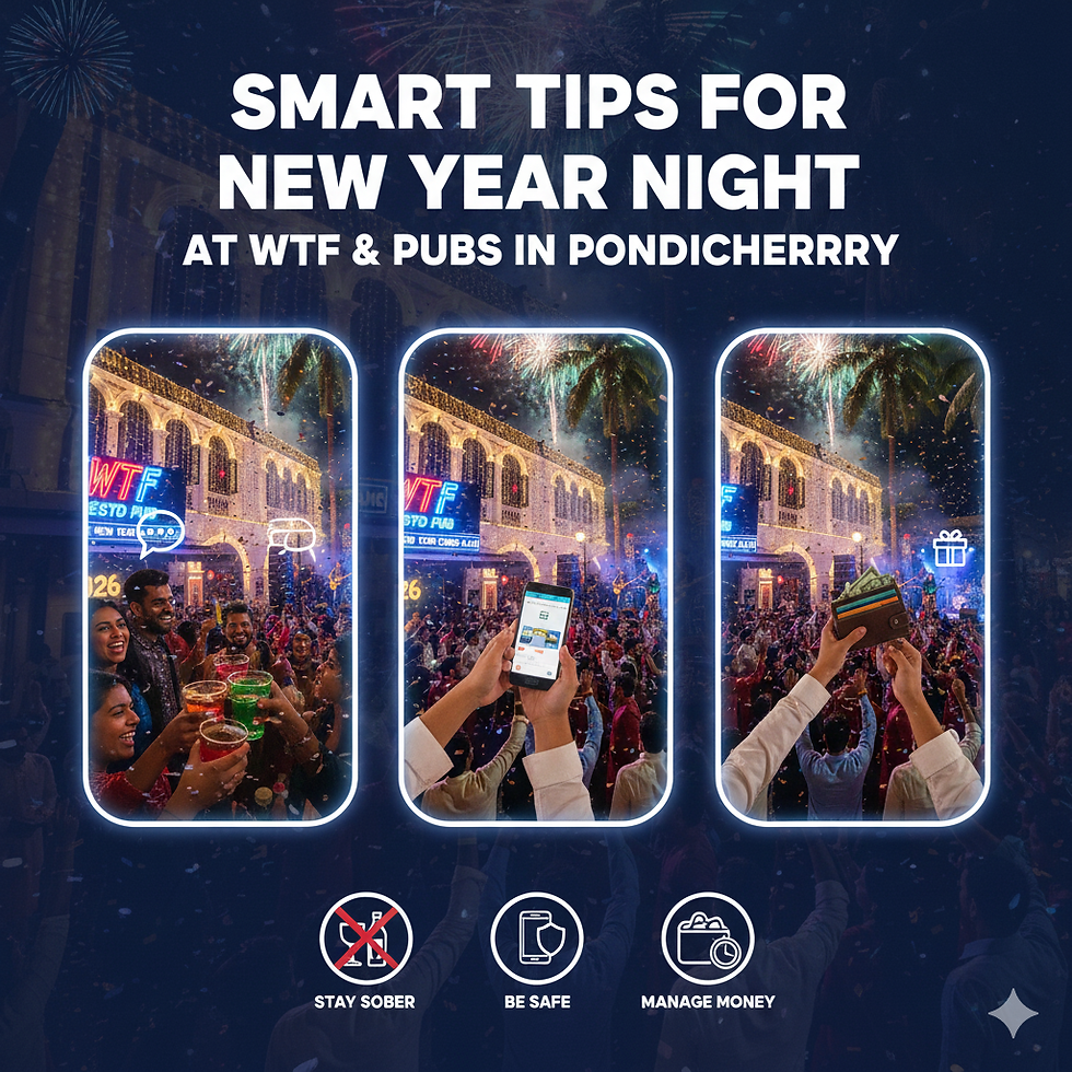 pubs in pondicherry in newyear