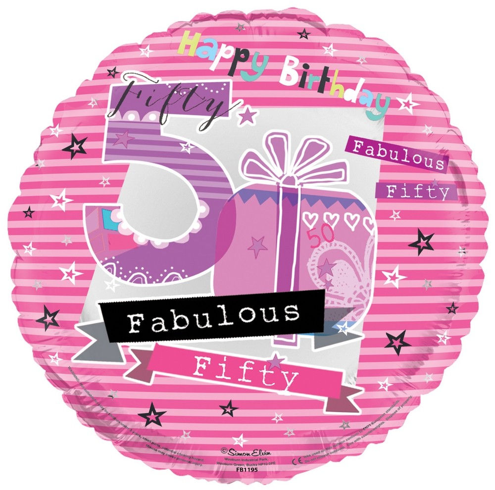Fabulous Fifty - Pink