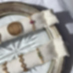 Miniature : Bague chaîne fine 3 tourmalines
