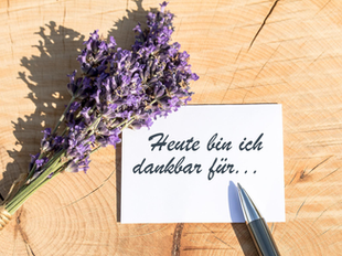 Dankbarkeit im Buch