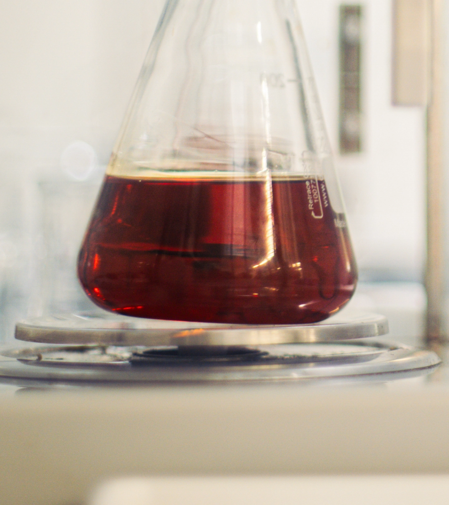 KAFFOIL oil in a lab beaker
