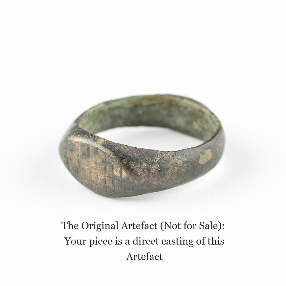 Thumbnail: ​The Oxfordshire Roman Scored Signet Ring