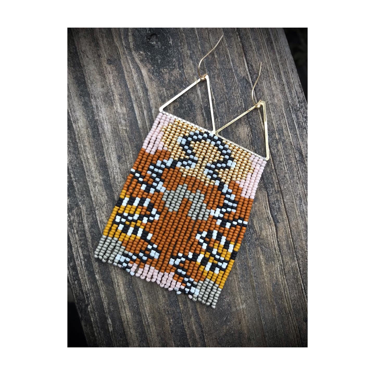 Sand Worm Earrings