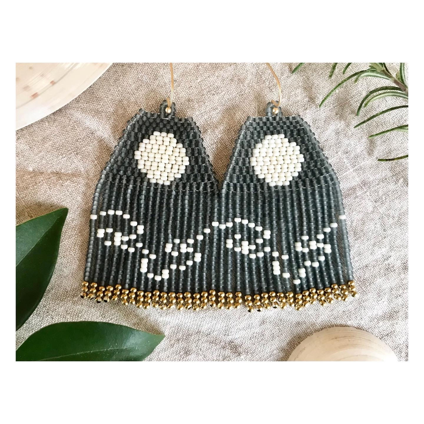 Worm Moon Earrings
