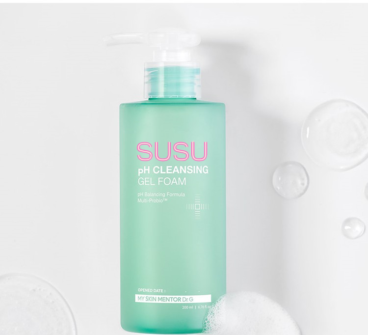SUSU pH Cleaning Gel Foam 200ml
