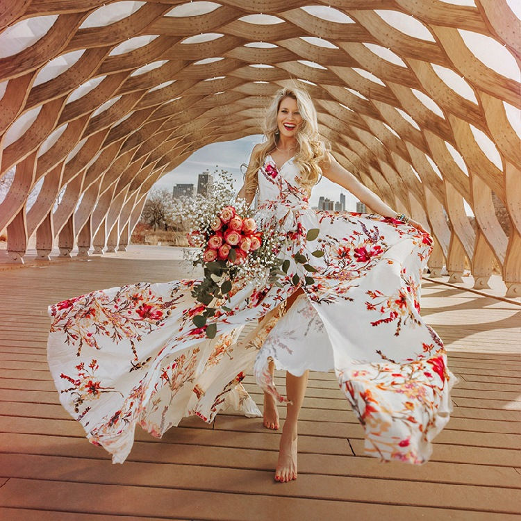 Thumbnail: Serena Bloom Maxi Dress
