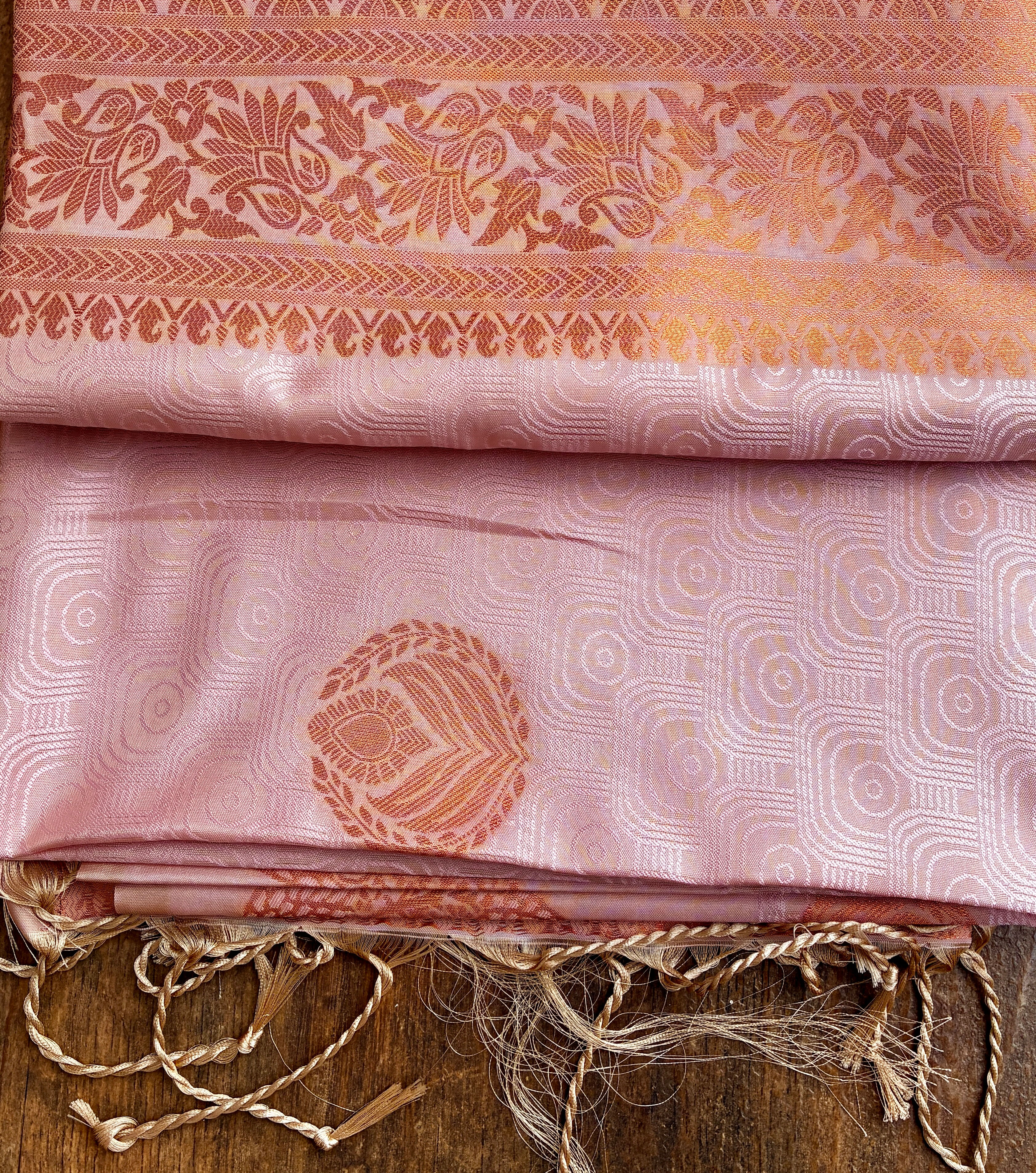 Elampillai Soft Silk-Pastel Pink