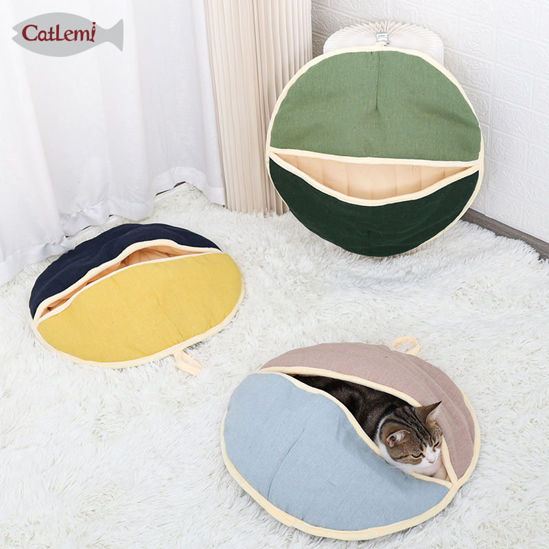 Thumbnail: Cat Bed and Sleeping Bag with Dual Use Design
