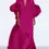 Thumbnail: Red Rose Puff Sleeve Maxi Dress
