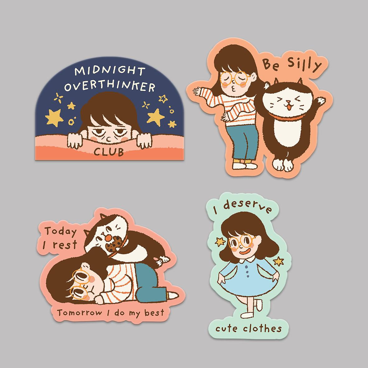 Die Cut Sticker Vol.4