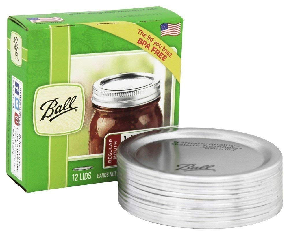 Ball Regular Mouth Jar Lids (4 PK)