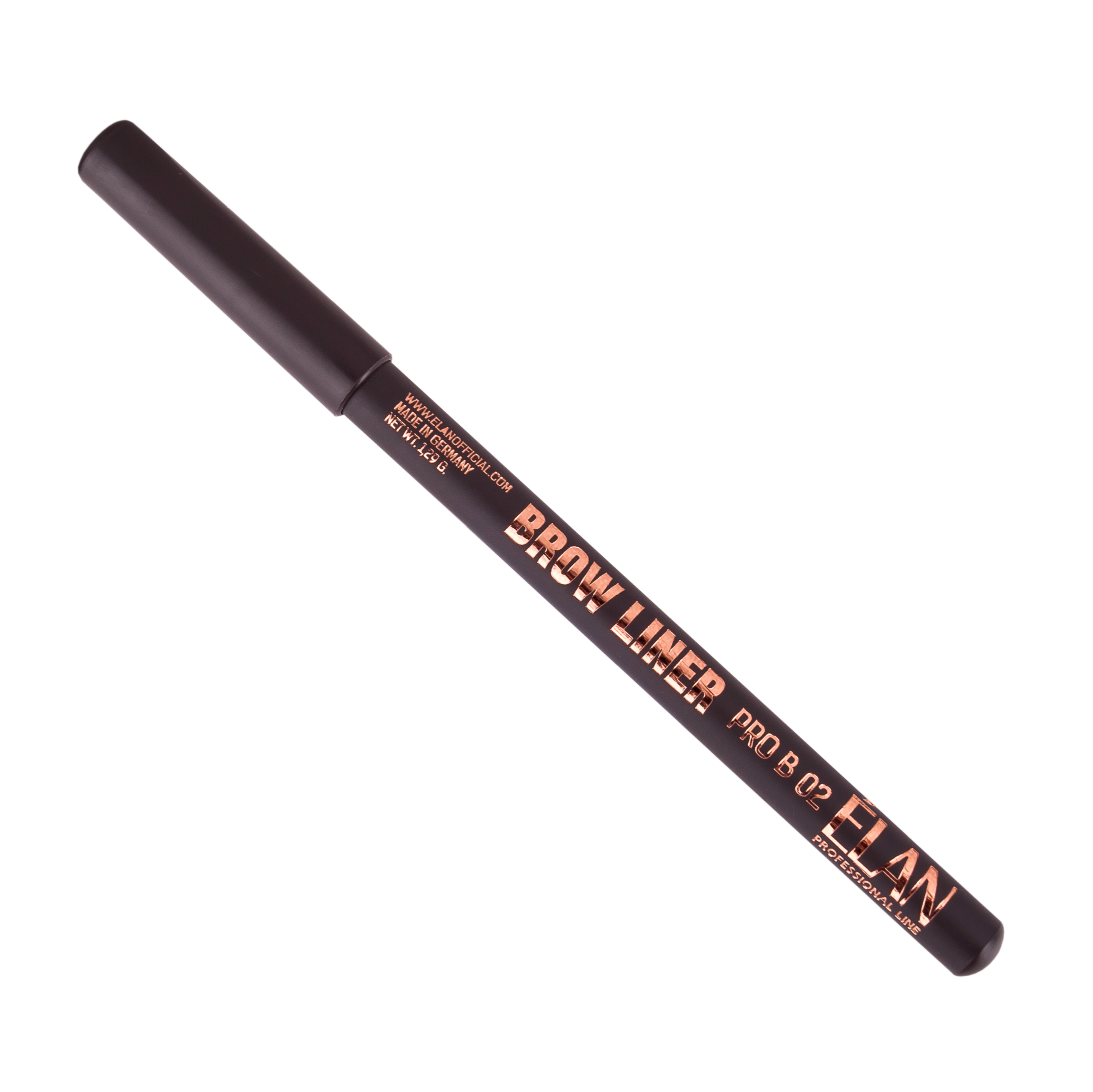 Puder-Augenbrauenstift Brow Liner Pro B 02 dark brown