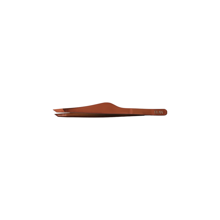 Professionelle Pinzetten mit schrägem Ende für Augenbrauen ÉLAN Easy Tweezers