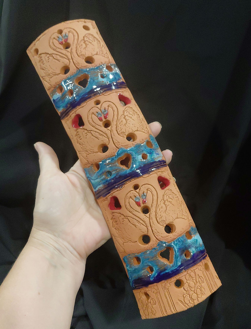 Thumbnail: TOTEM orchid mount, terracotta 
