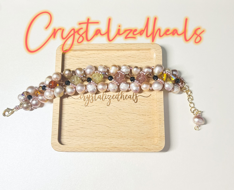 Thumbnail: Natural Pearl bracelet ( Code Pearl01)