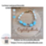 Larimar and pearl bracelet CRSH280825-01