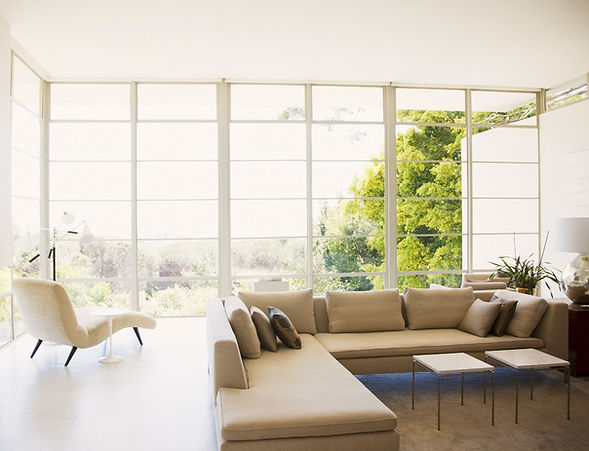Home with big windows