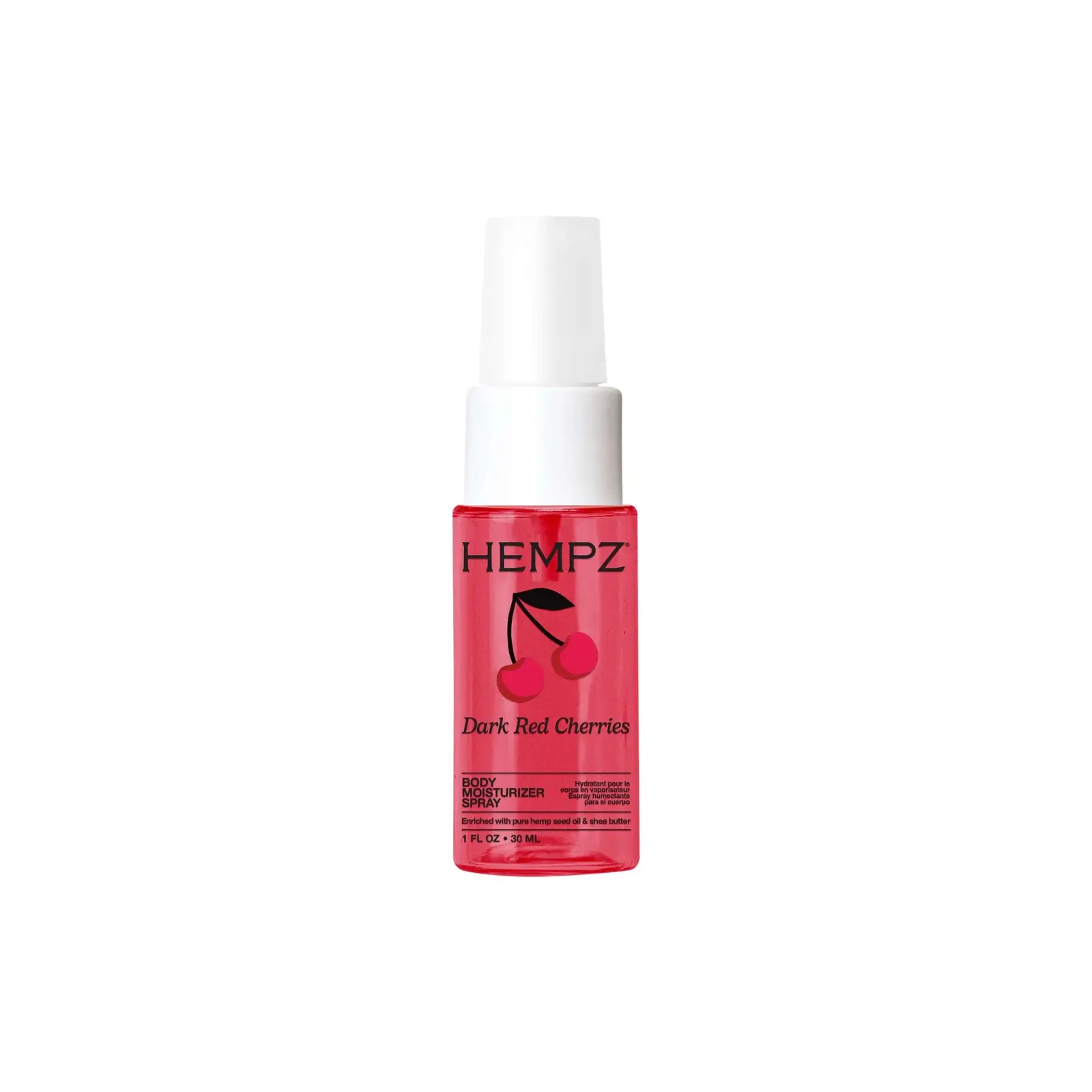 Hempz Dark Red Cherries Body Moisturizer Spray 1oz