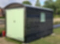 Shed with new doors and window