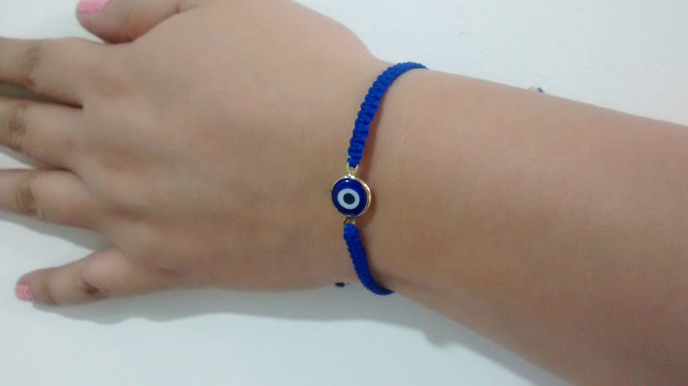 Miniatura: OJO TURCO CORDÓN AZUL