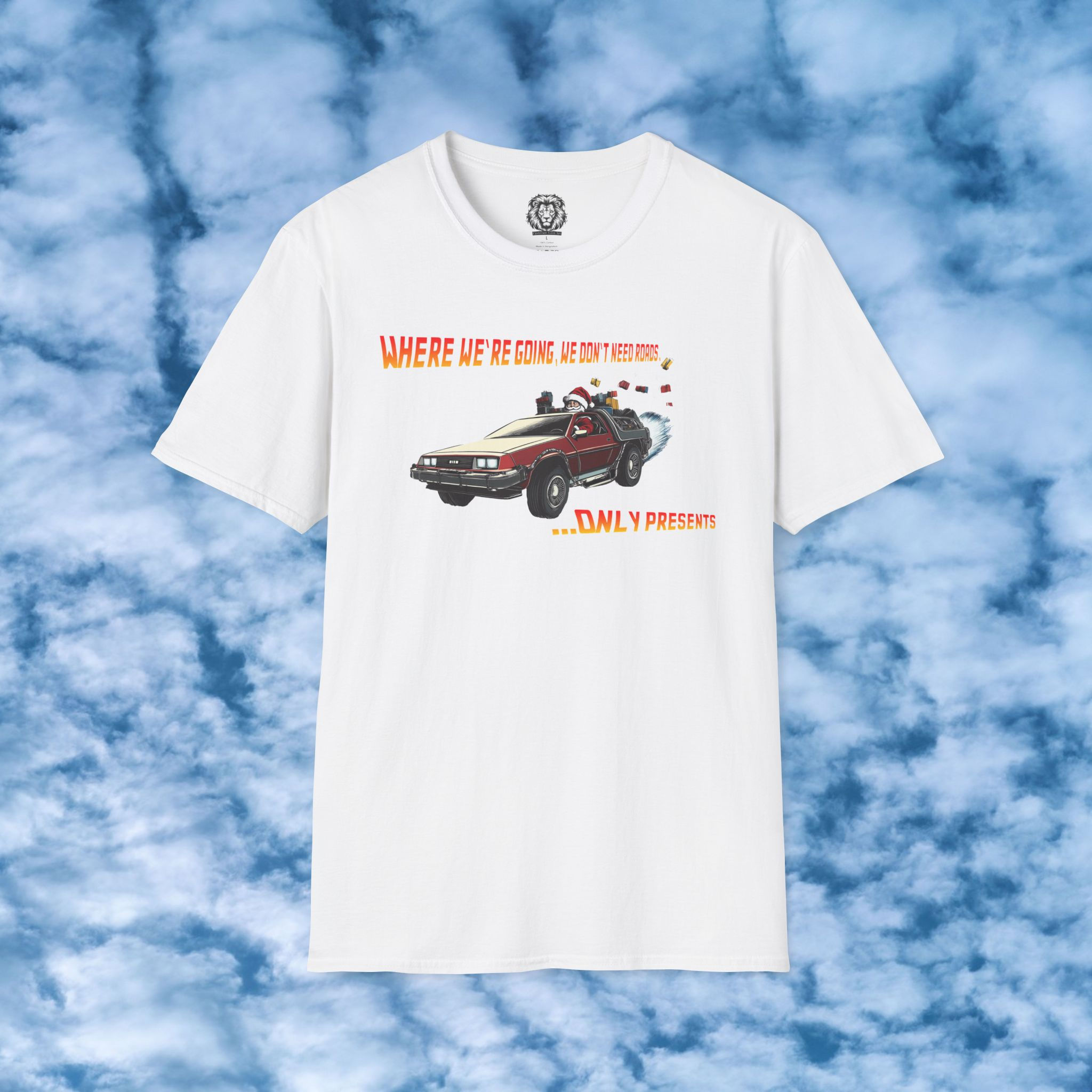Santa's DeLorean Christmas T-Shirt!