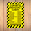 Thumbnail: A yellow warning sign show Corvette Emergency numbers