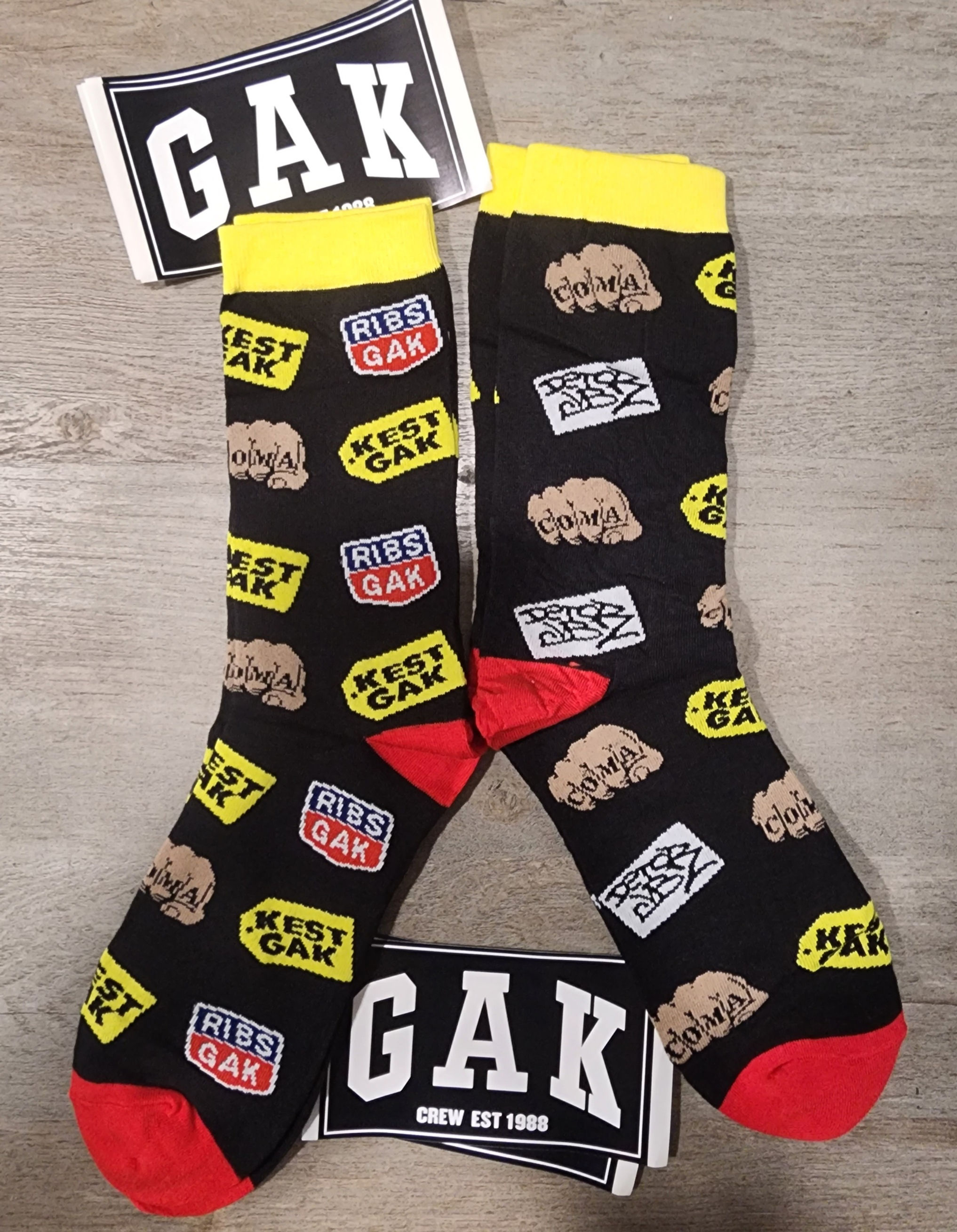 5 BORO STICKER TOUR SOCKS