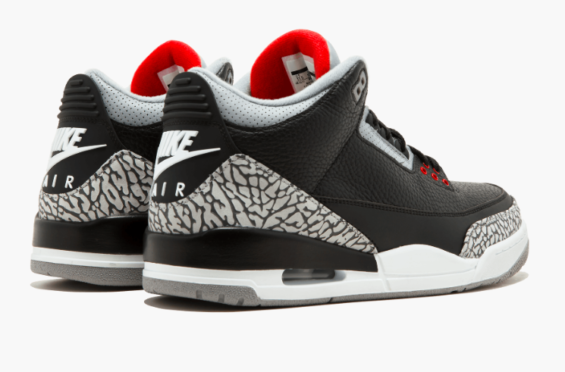 black cement 3s