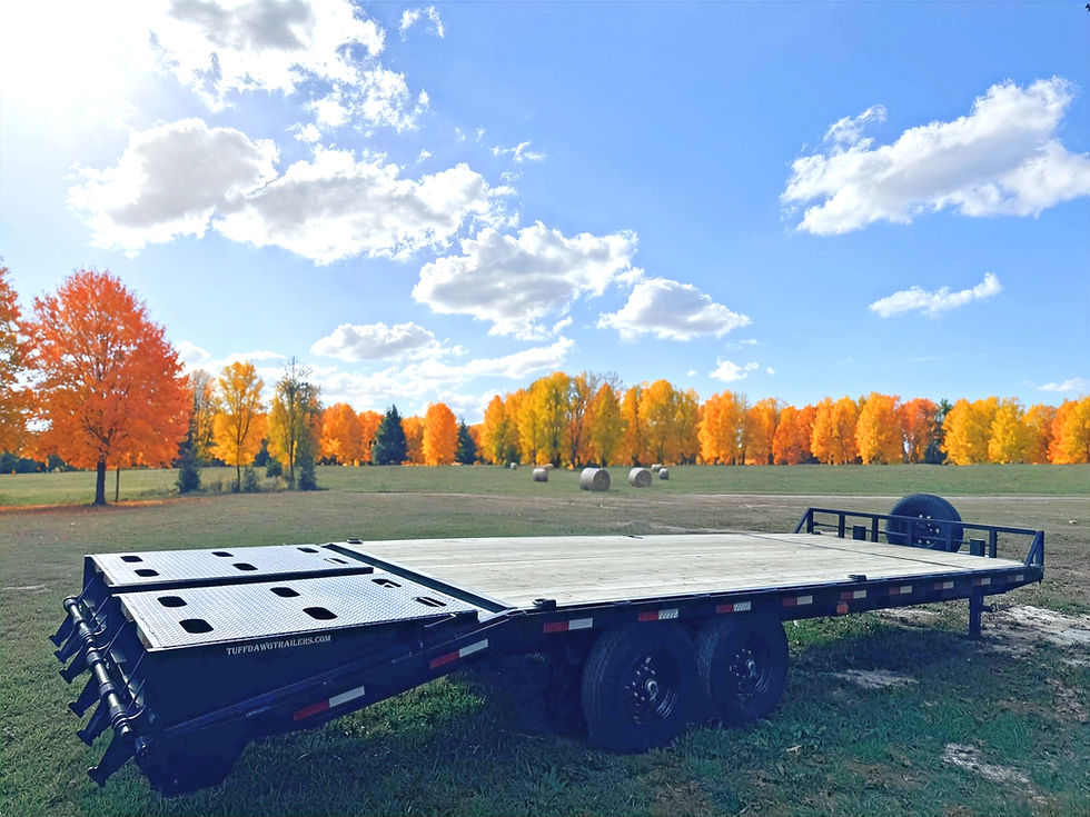 Thumbnail: 24 ft deck over trailer
