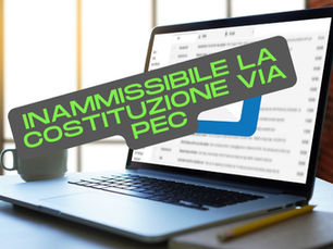 Inammissibile la costituzione via pec innanzi al giudice di pace