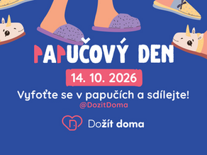 Papučový den připomíná význam domácí hospicové péče