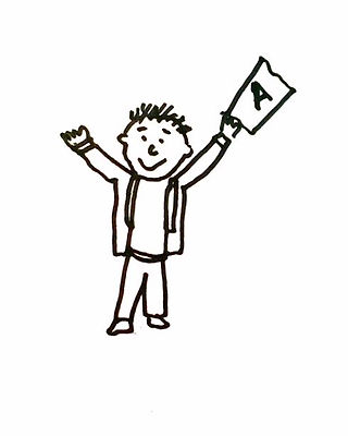 A Level cartoon